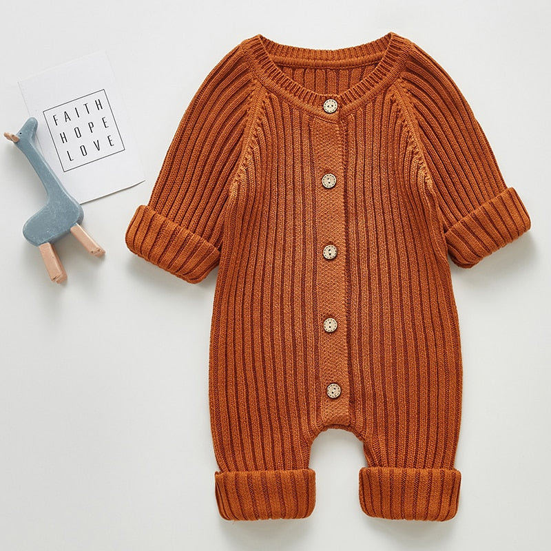 Organic Cotton Knitted Jumpsuit