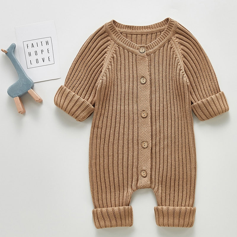 Organic Cotton Knitted Jumpsuit