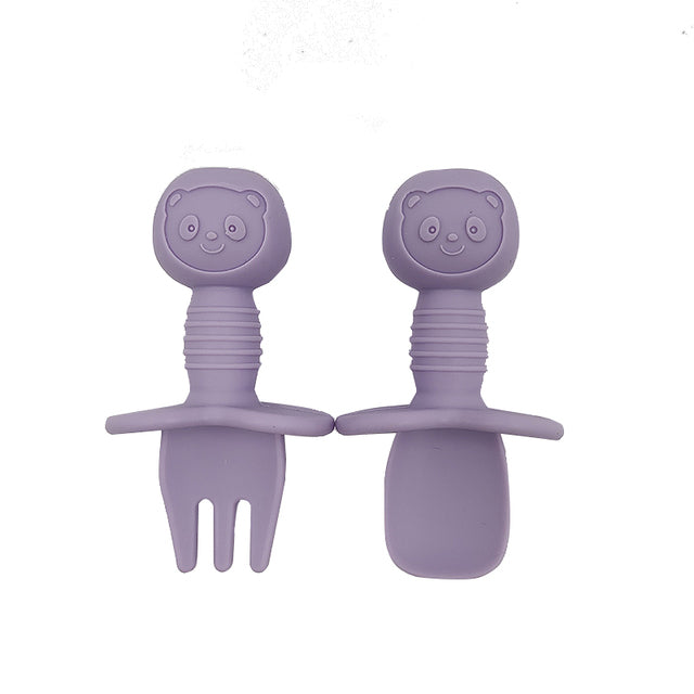 Food Grade Silicone Cutlery Set