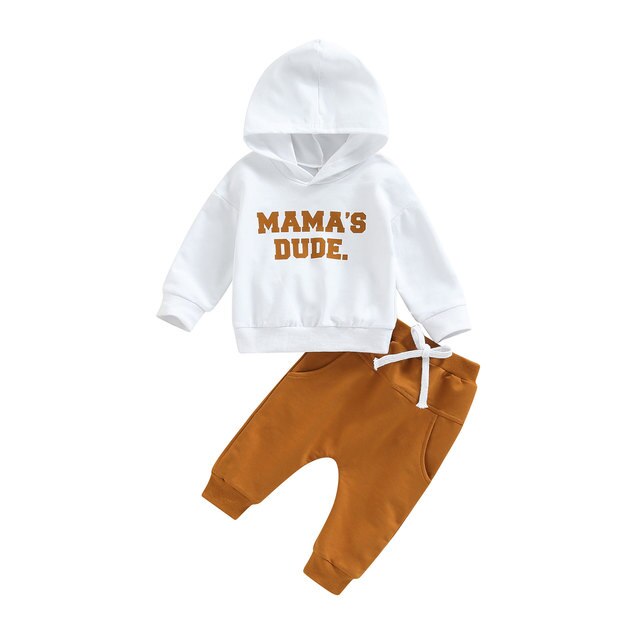 Mama's Dude Jogger + Pullover Set