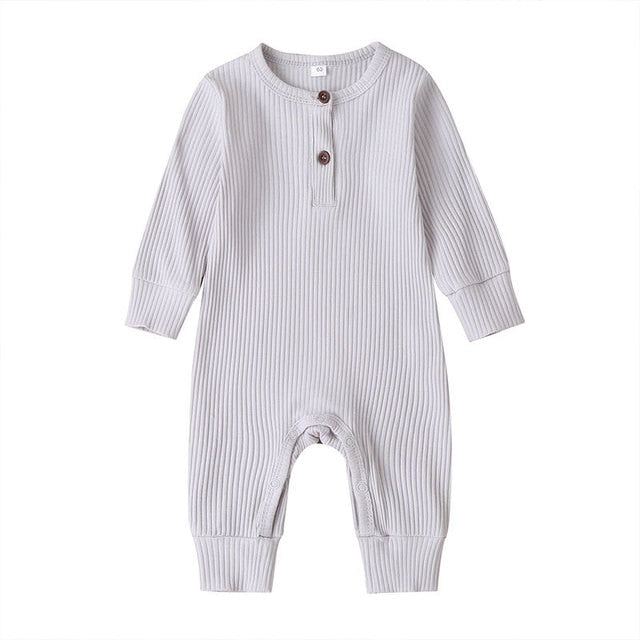 Long Sleeve Henley Jumpsuit