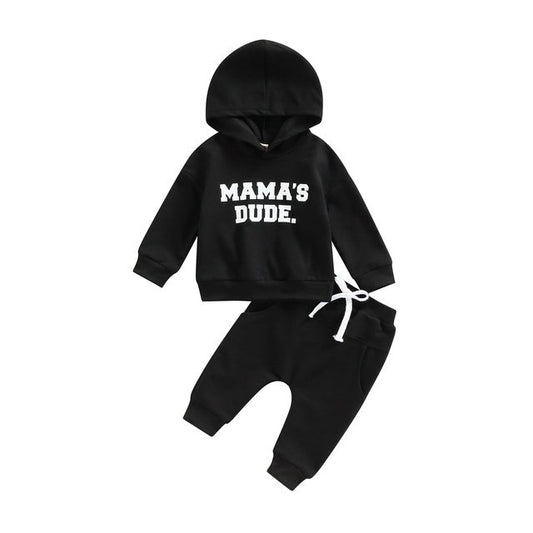 Mama's Dude Jogger + Pullover Set