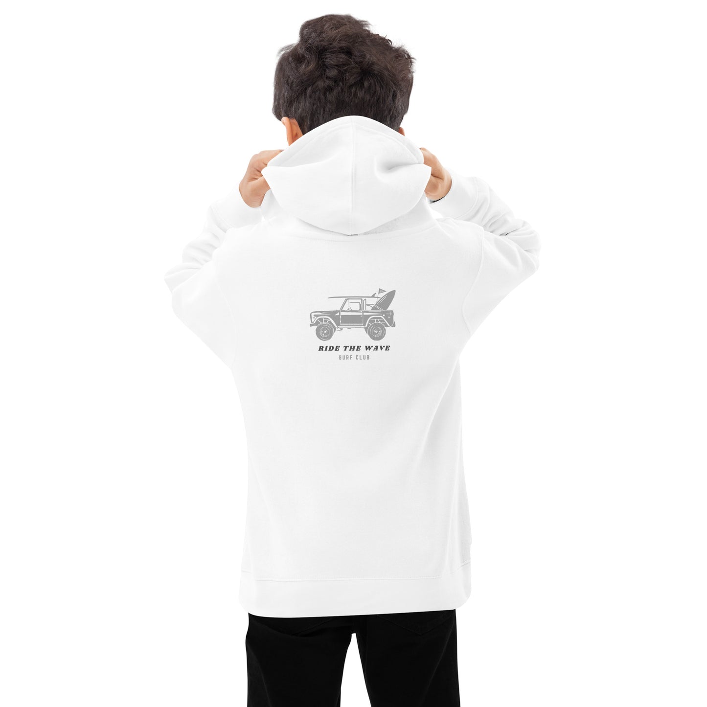 Ride the Wave youth hoodie