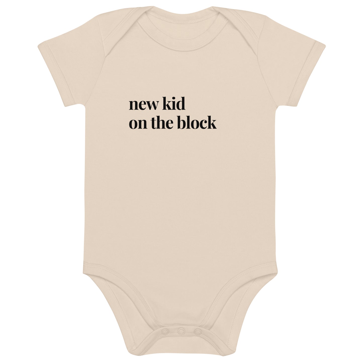 A New Kid on the Block infant onesie