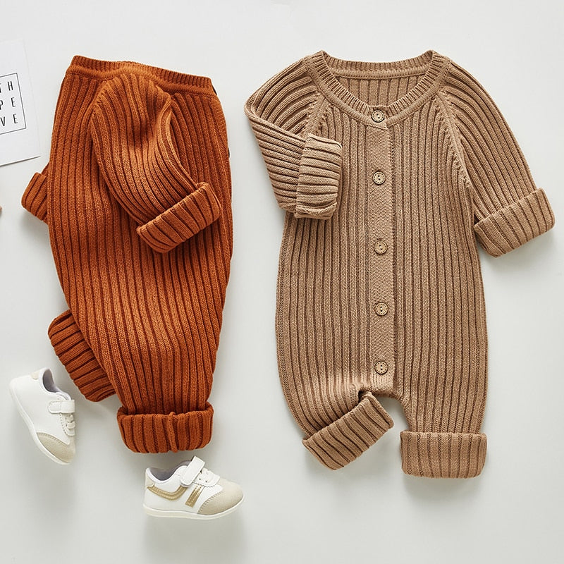 Organic Cotton Knitted Jumpsuit