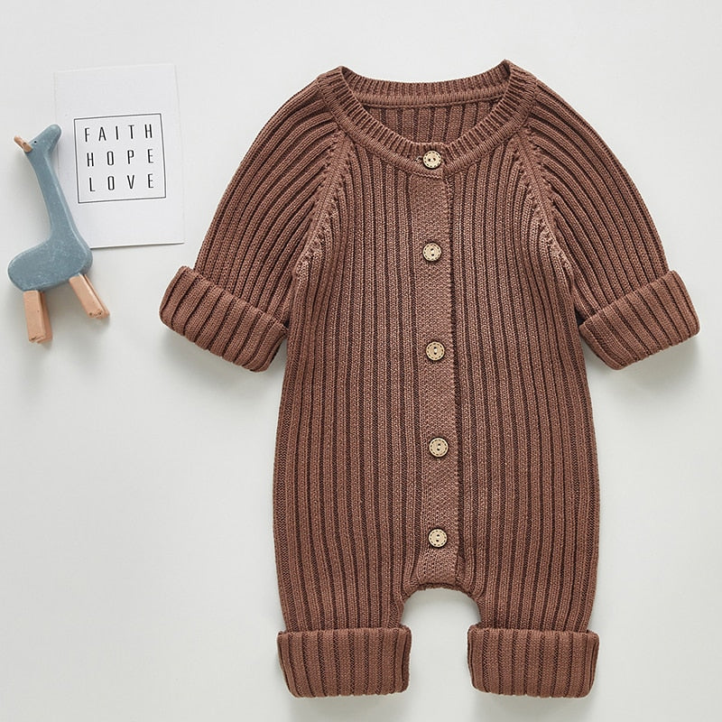 Organic Cotton Knitted Jumpsuit